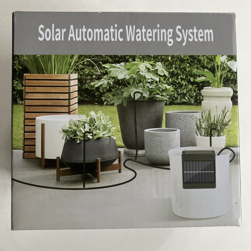 Solar Automatic Drip Irrigation System with Timer Controler 15 Plants