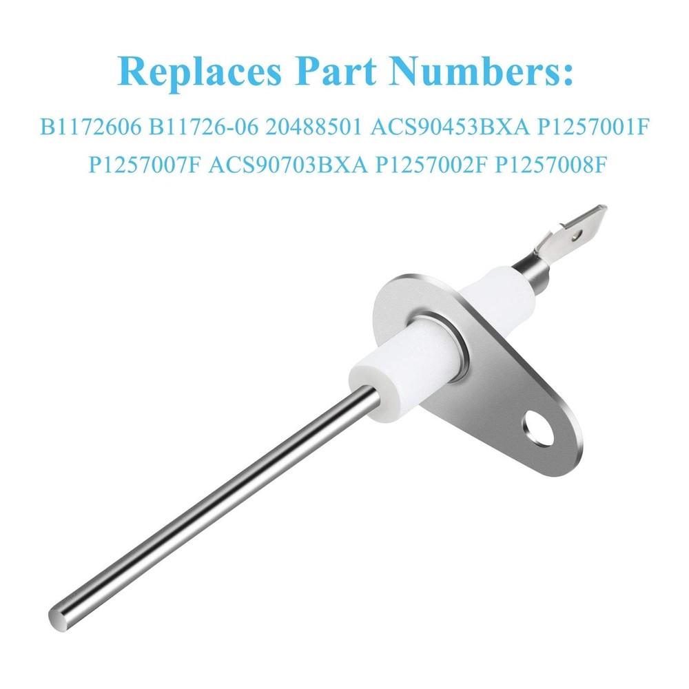 Furnace Flame Sensor Replacement Ignitor Rod 3 Pack