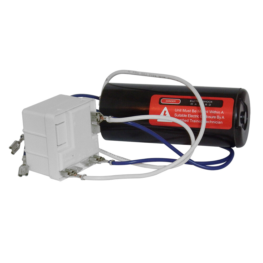 Universal 2 Wire Hard Start Kit Capacitor with Relay for 3.5-5 Ton