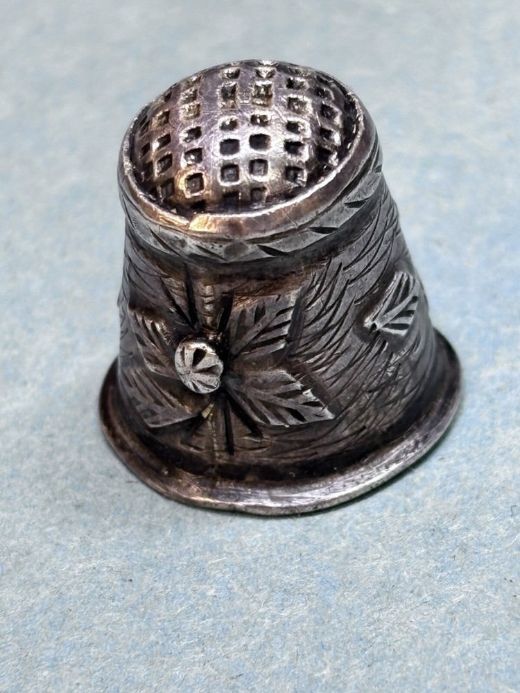 Vintage Sterling Silver Thimble 5.3g