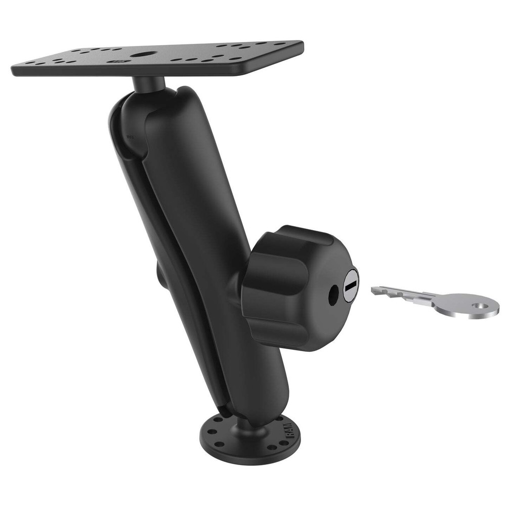 RAM-111U-DL  RAM Universal Marine Electronic Mount with Ke...