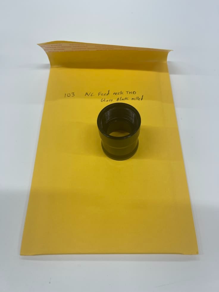 Autococker Feed Neck Gloss Black Threaded