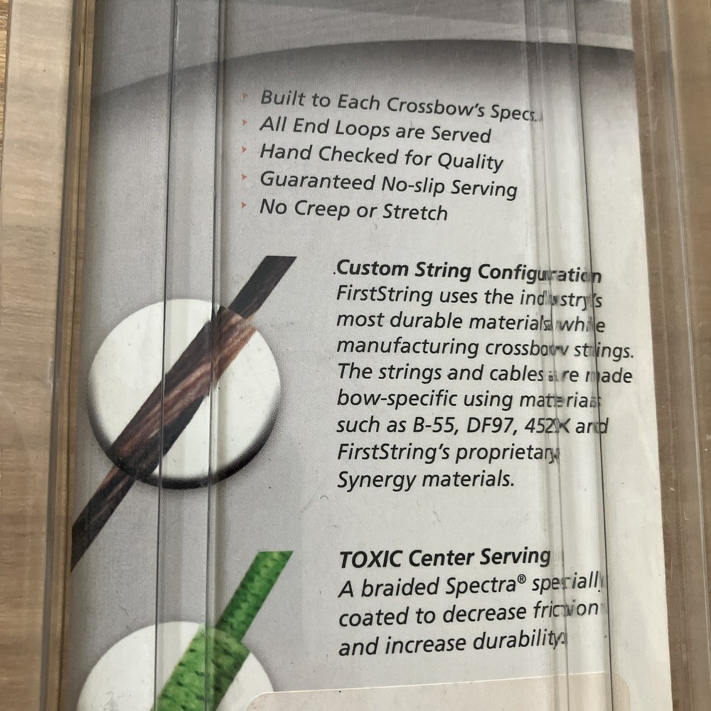 First String Crossbow Barnett Soft Yolk Cable Set NEW