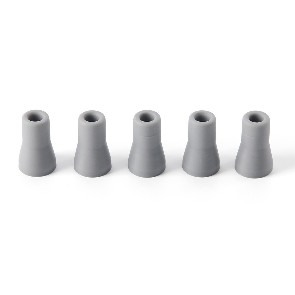 10 Pcs Dental Saliva Ejector Weak Suction Rubber Snap Tip Adapter