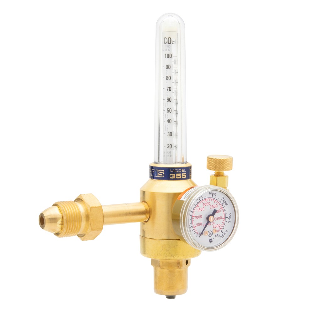 Harris Argon CO2 Flowmeter Regulator 355-2-Ar-580 3100200