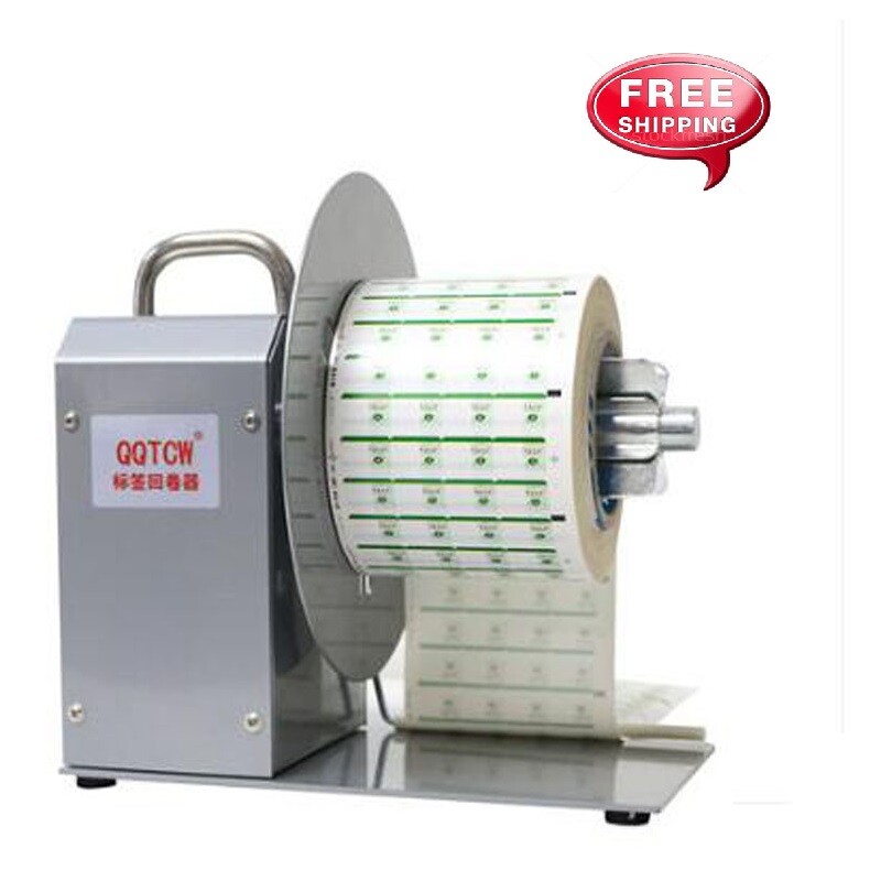 150MM Automatic Label Rewinder Adjustable Rewinding Machine Speed B,