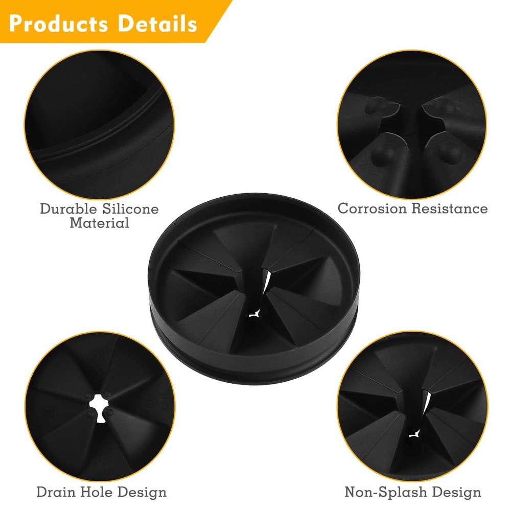 Sink Baffle, for Evolution, Garbage Disposal Splash Guards,Quite Collar,Drain...