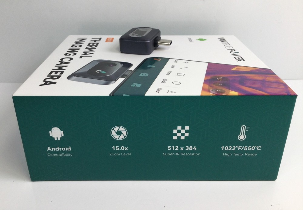 Super Resolution 512×384 Infrared Thermal Camera Android Image Camera