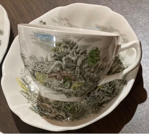 Decorative Place Settings: Patterns From Haviland, Johnson Brothers or Noritake