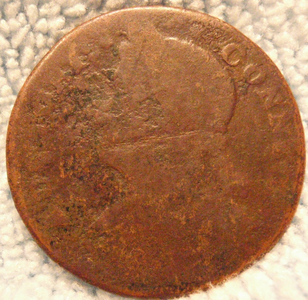 1787 Connecticut Colonial Copper Token