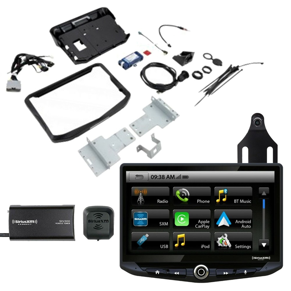Stinger UN1810 10"digital multimedia receiver w/ floating screen Bundle