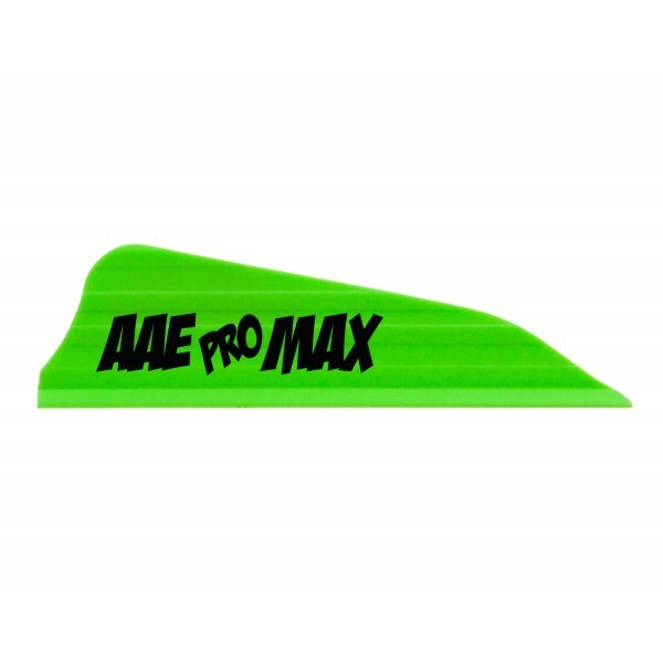 AAE - Pro Max Hunter Vanes - Bright Green - 50pk