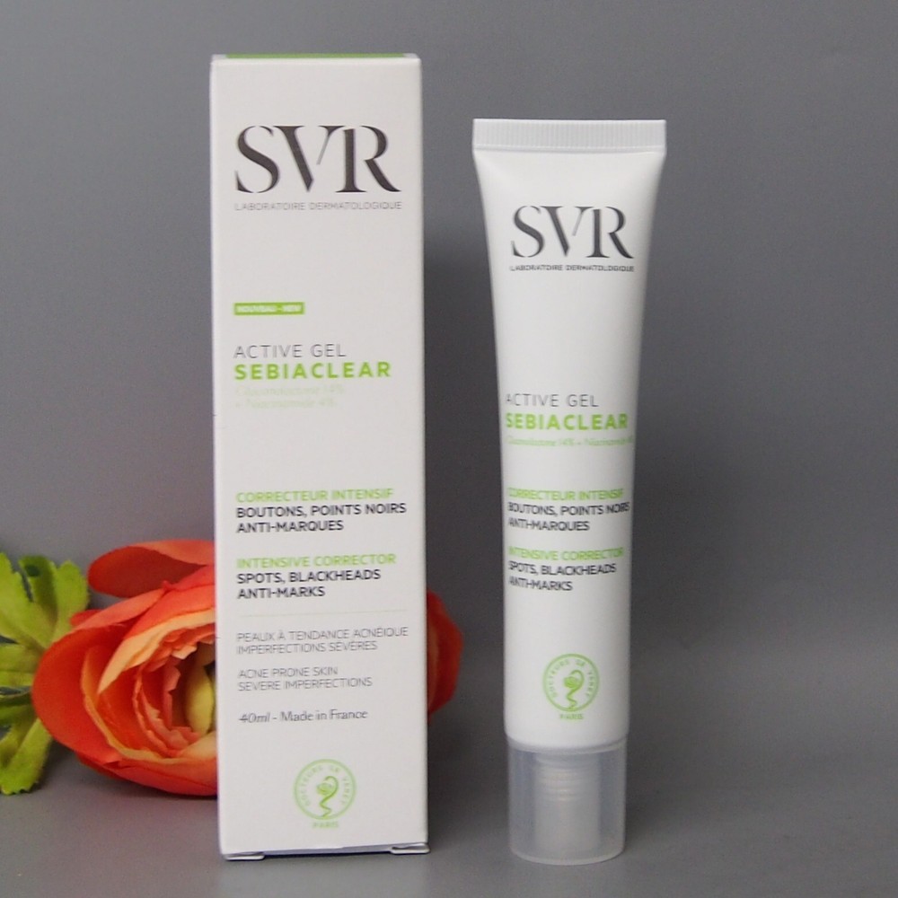 SVR Sebiaclear Active Gel 40ml Exp 09/2027