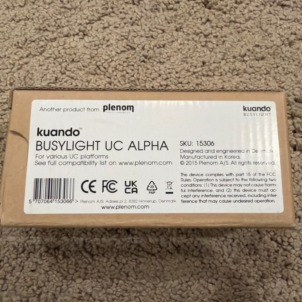 Kuando Busylight UC Alpha