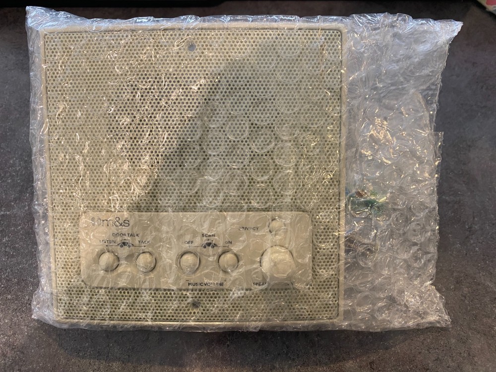 M&S DMC1RSA Remote Scan Room Station NEW, White Intercom