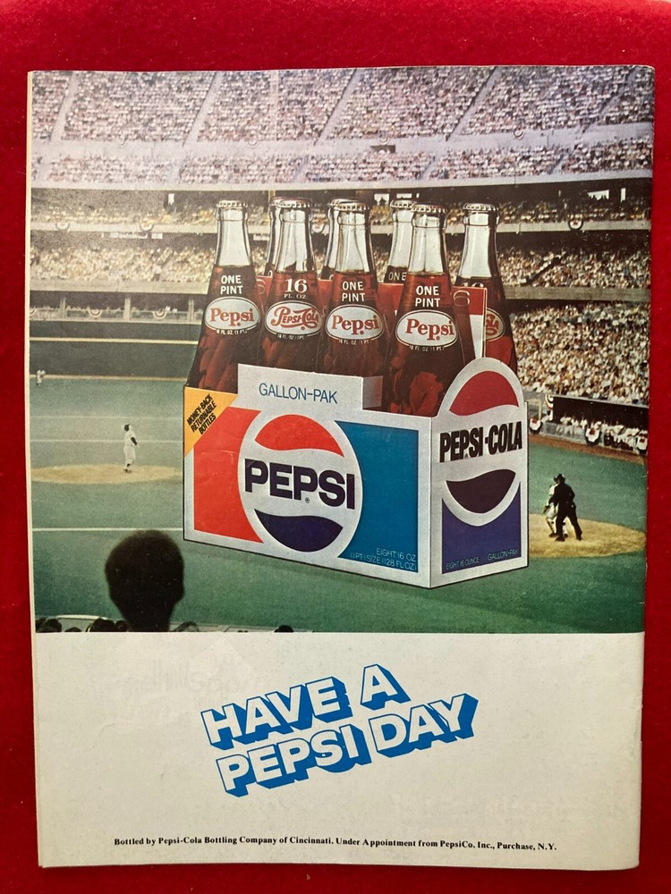 1979 NLCS Program Cincinnati Reds vs Pittsburgh Pirates Stargell Bench Morgan