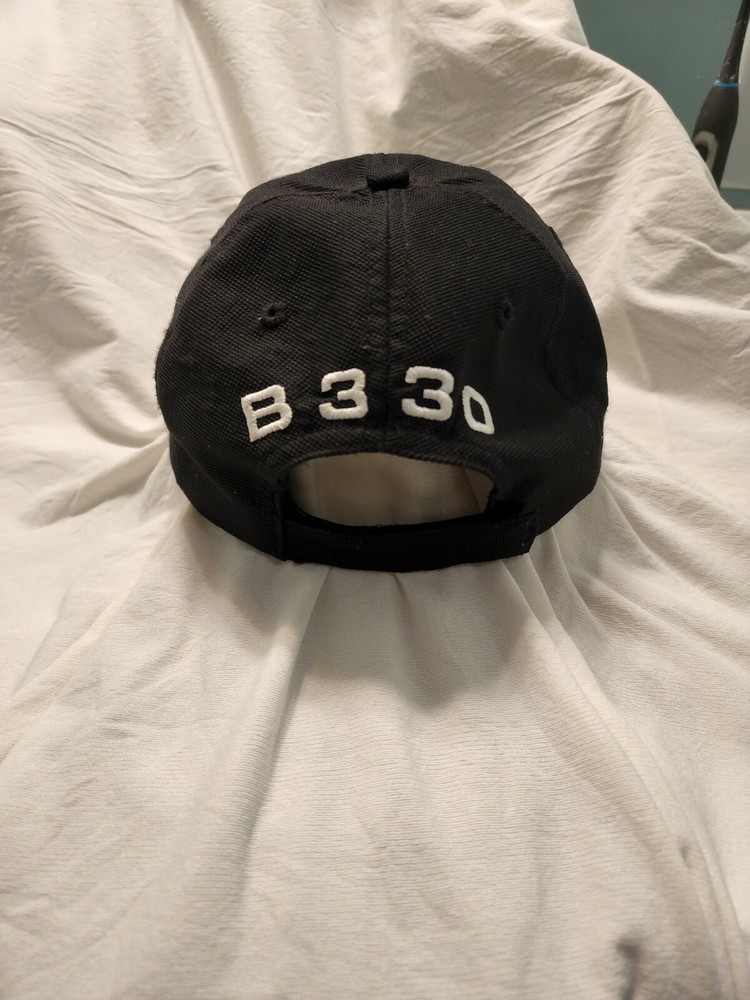 Bridgestone Golf B330 Golf Hat Strap Back Black