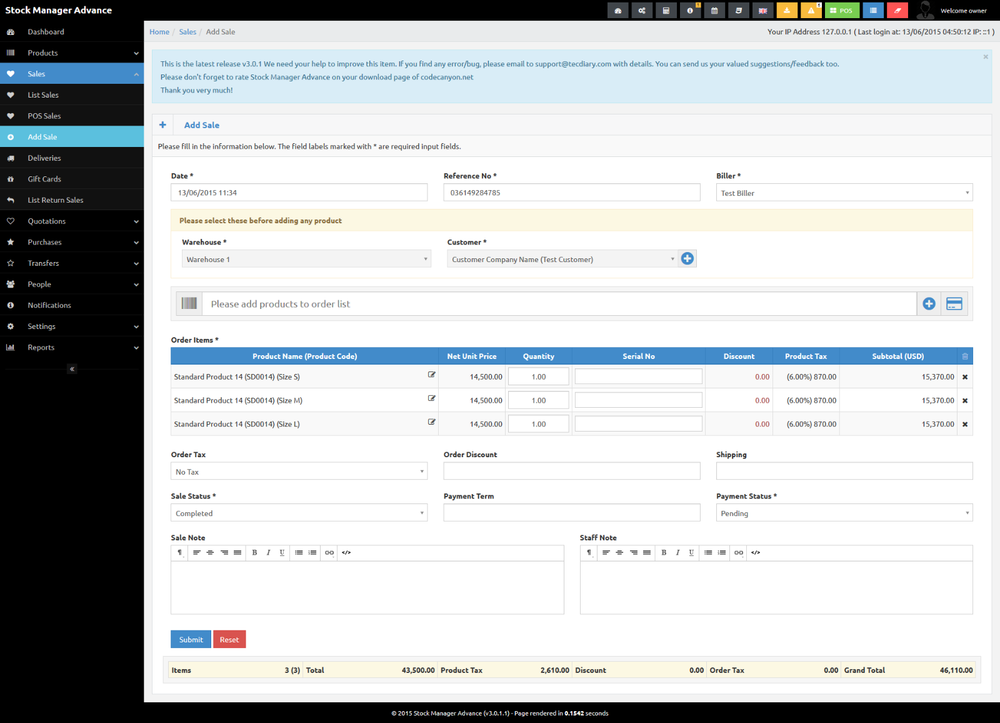 POS System with Free VPS Web Hosting and Installation