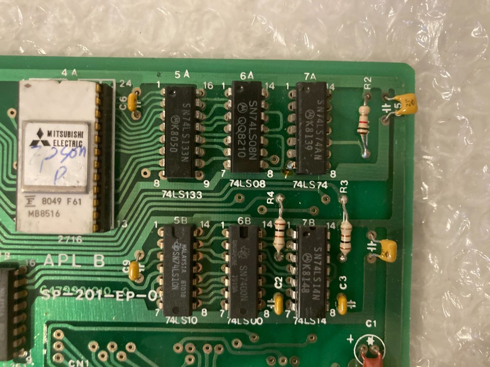 Microsoft E-003 Ram Card & Apple II, II Plus (+), APL B Printer interface card