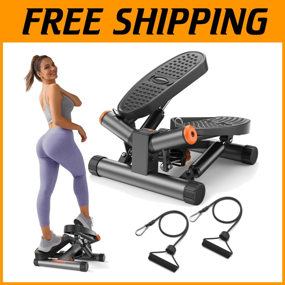 Upgraded Twist Stepper with Swing Function=