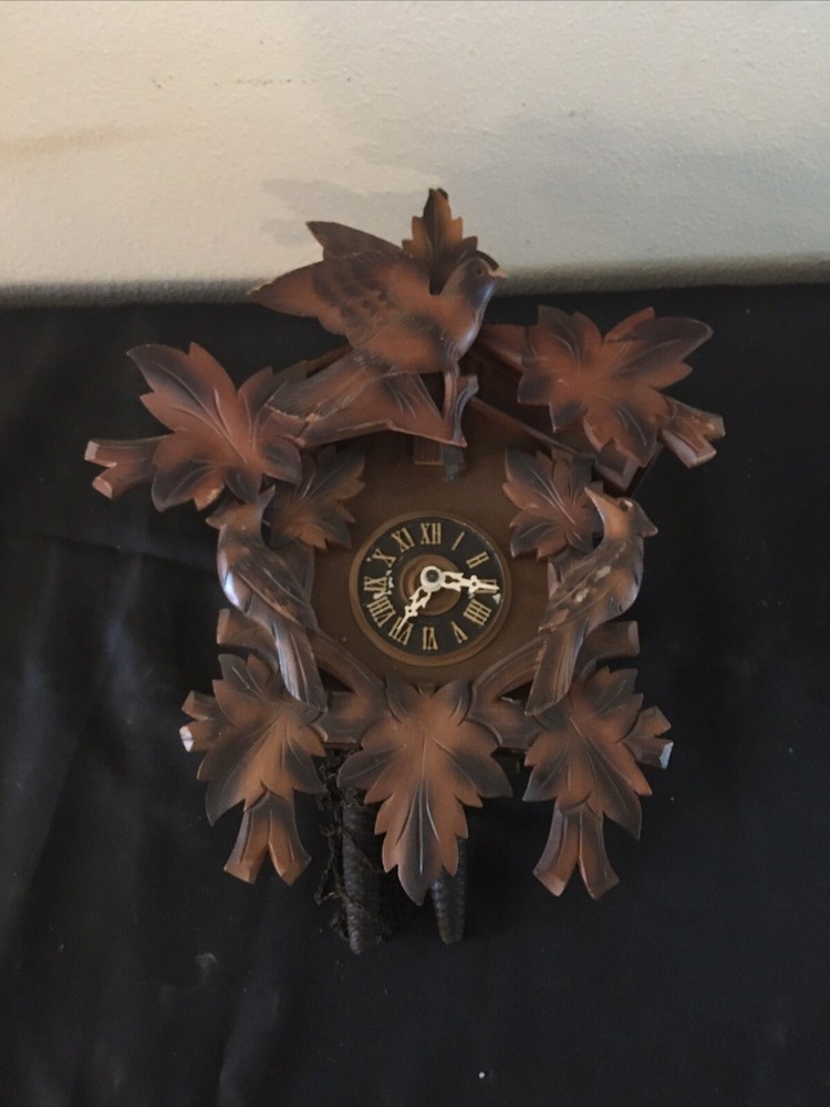 Vintage German Cuckoo Clock Needs Work