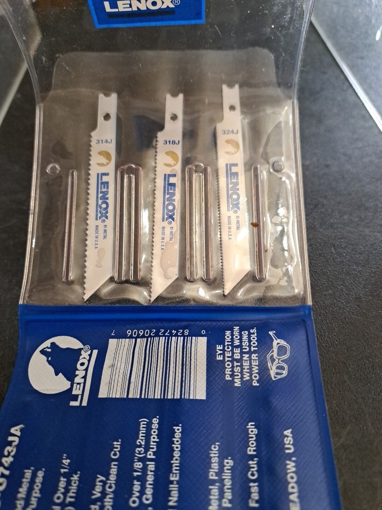 Assorted Lenox Jig Saw Blades U743JA