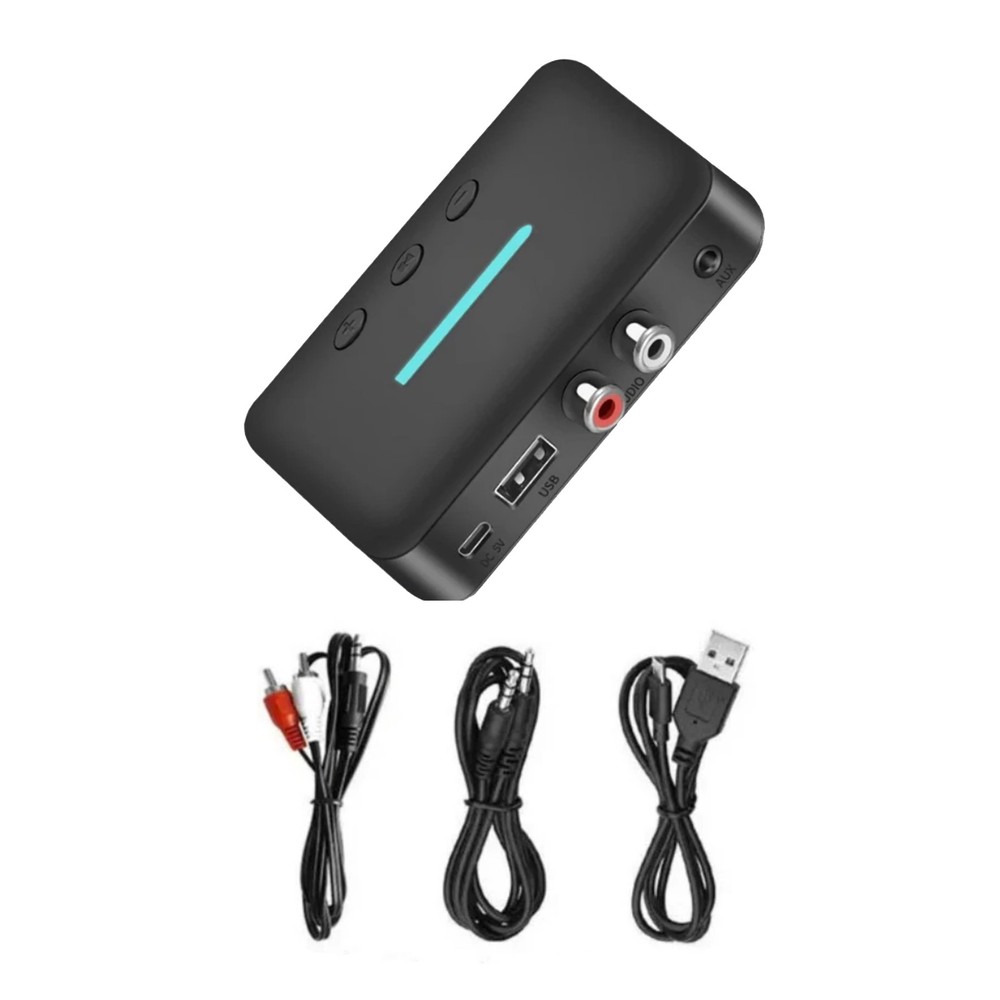 5.3 Bluetooth Audio Receiver RCA AUX Wireless Adapter with USB Drive Support