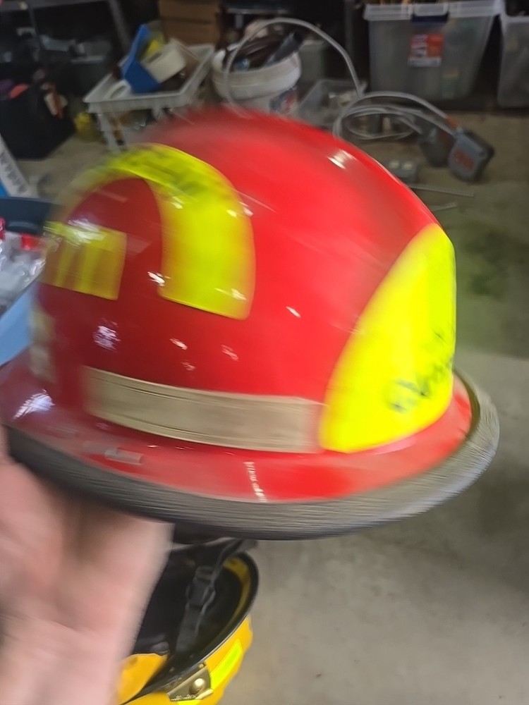 Retired Fire Fighter Helmet
