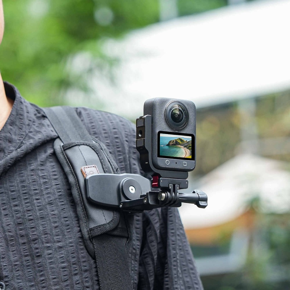 L-shaped Magnetic Quick Release Mount for DJI Osmo 360 Horizontal Vertical