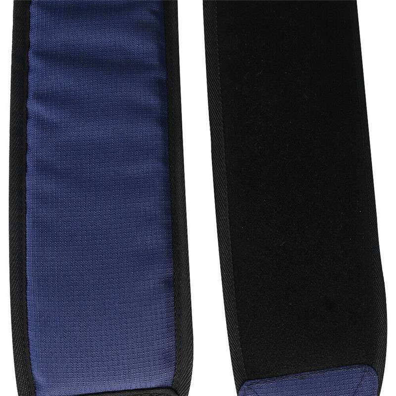 Adjustable Shoulder Straps Black/Blue Strap Padded Golf Replacement Bag Shoulder