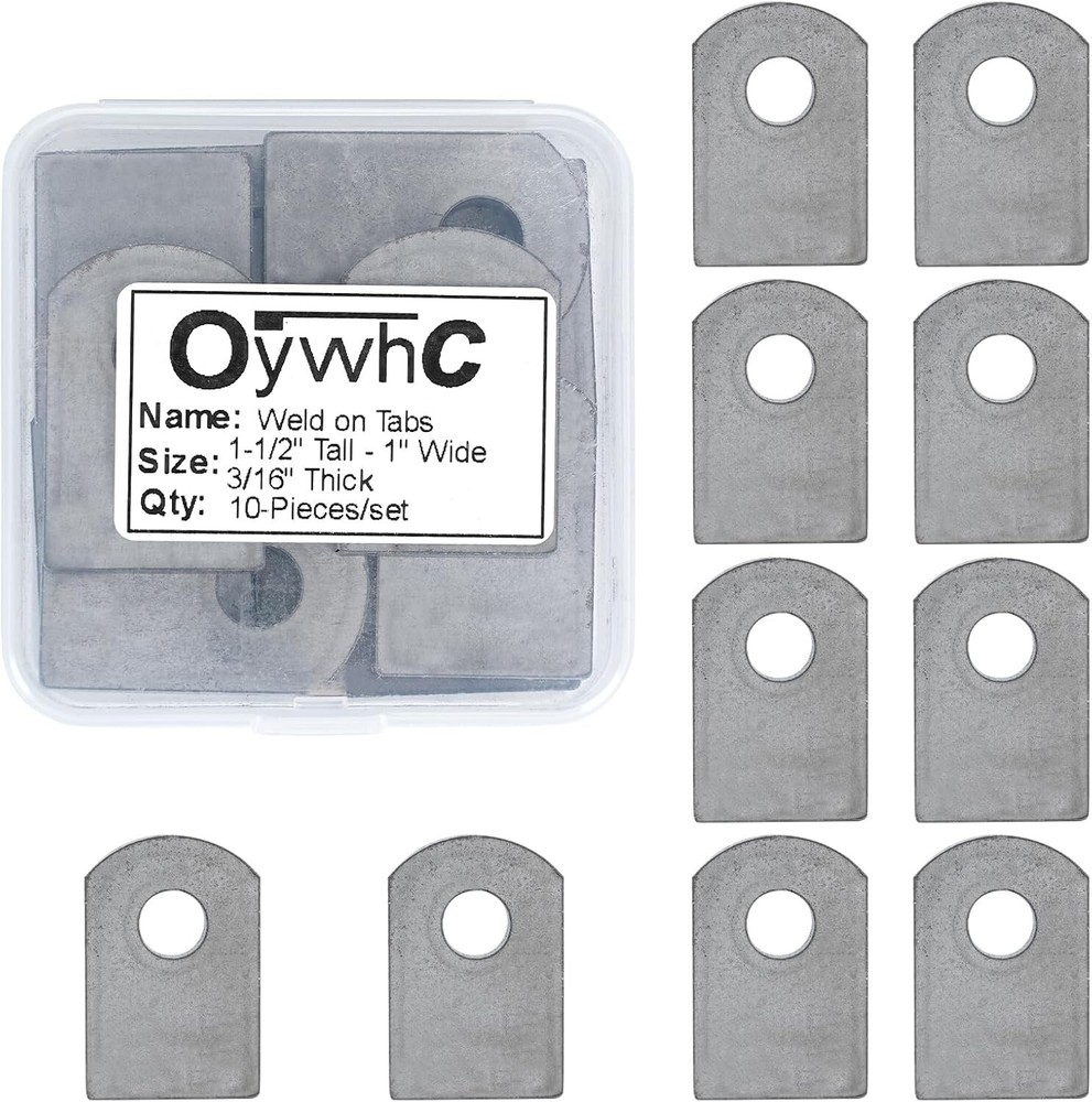 Weld on Tabs Steel Shock Basic Weld Tab Universal Weld on Tabs Flat Bottom Mo...