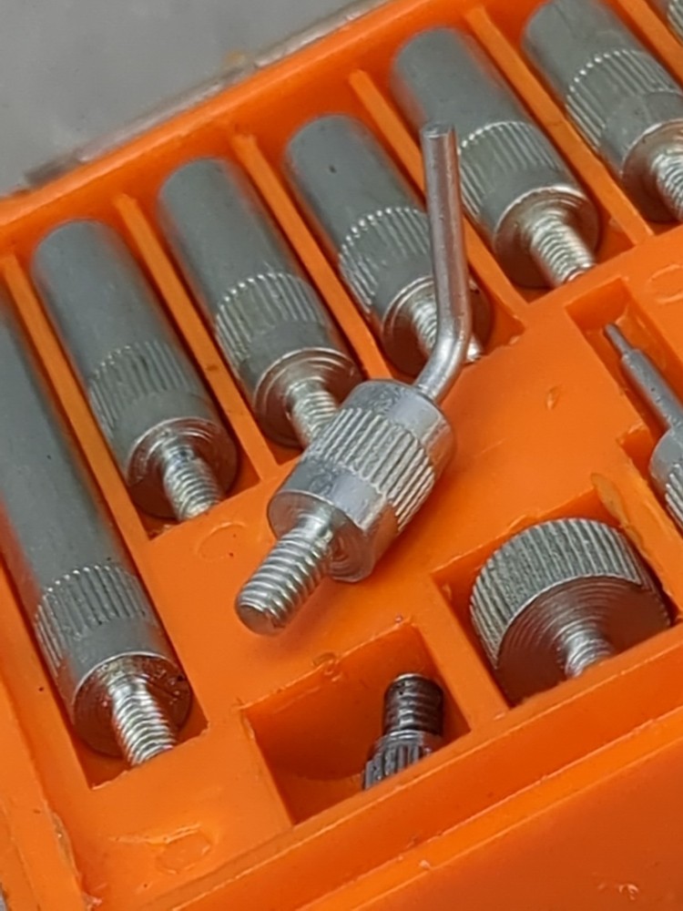 Dial Indicator Point Set 22pc Machinist Contact Probe Tips Threaded Case