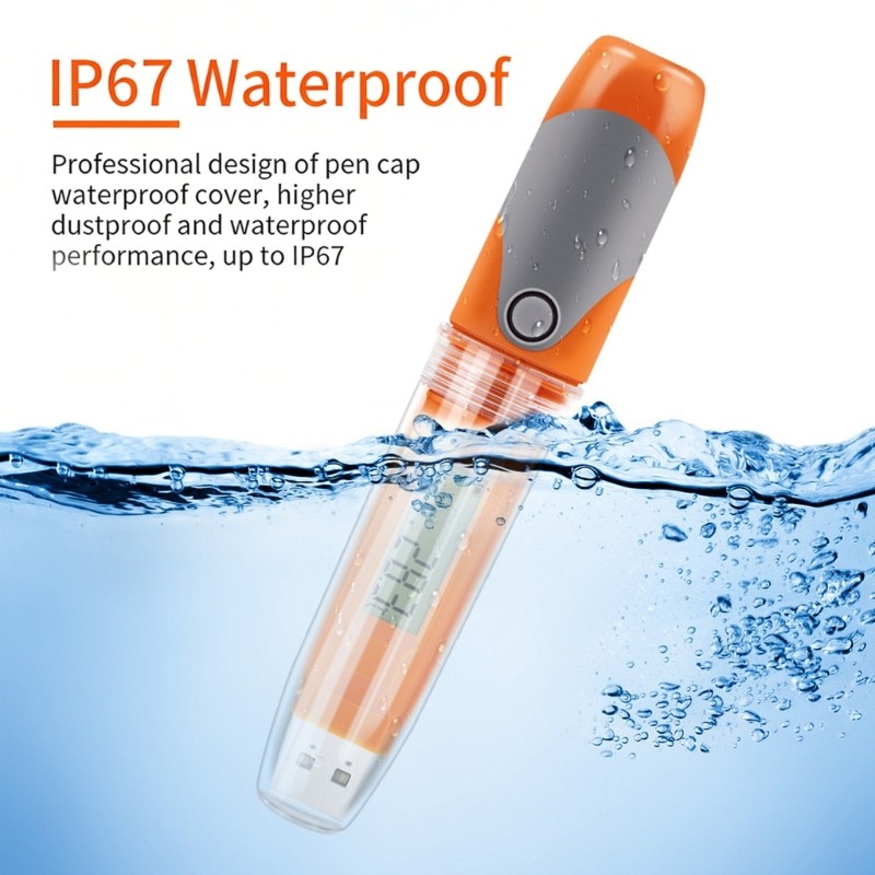 Professional Temperature Humidness Data Logger For Cold Chain With