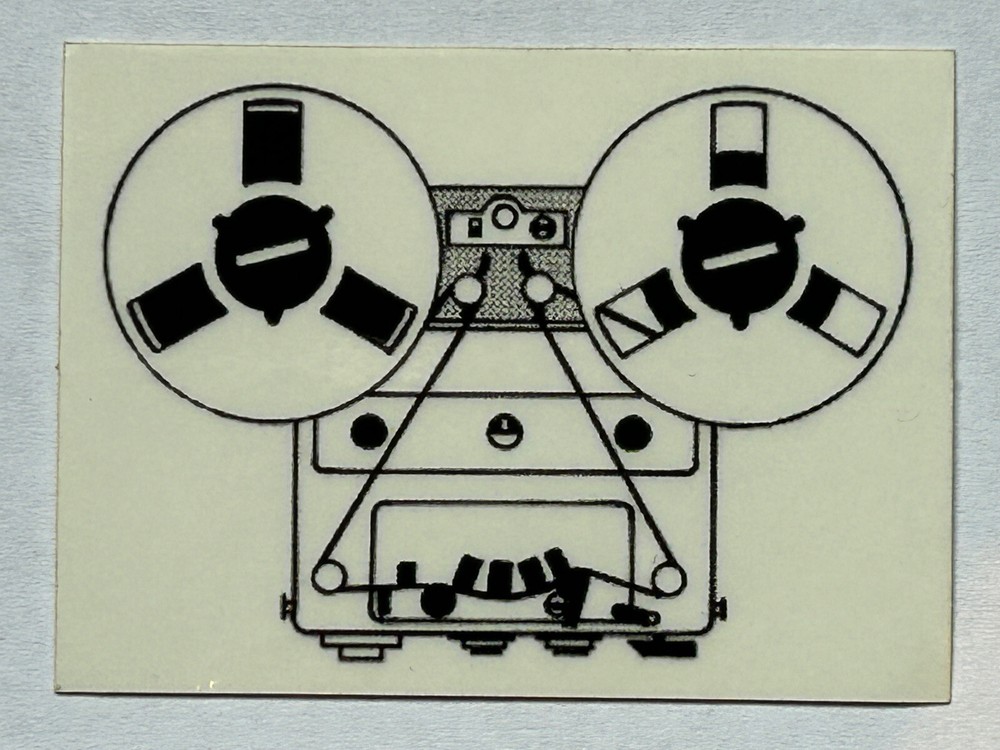 Nagra QGB Transport Threading Sticker