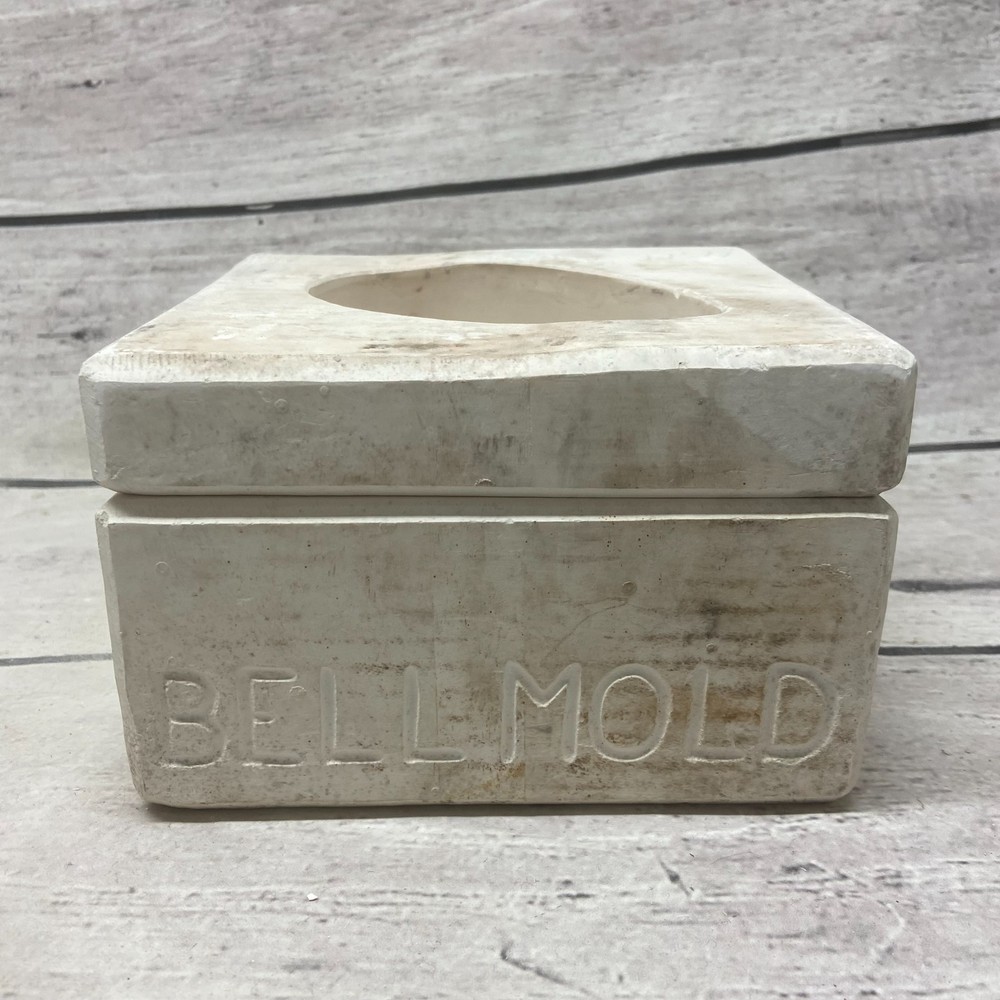 Vintage 1975 Bell Mold Ceramic Casting Mold Easter Egg #1047