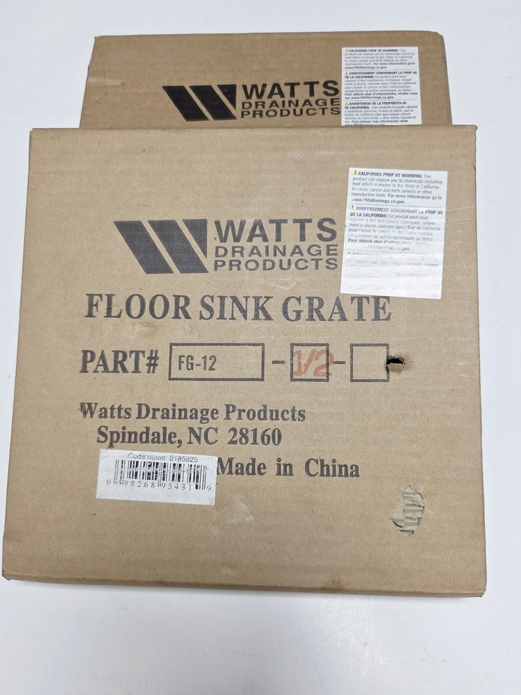 watts floor dink grate fg-12 2pk