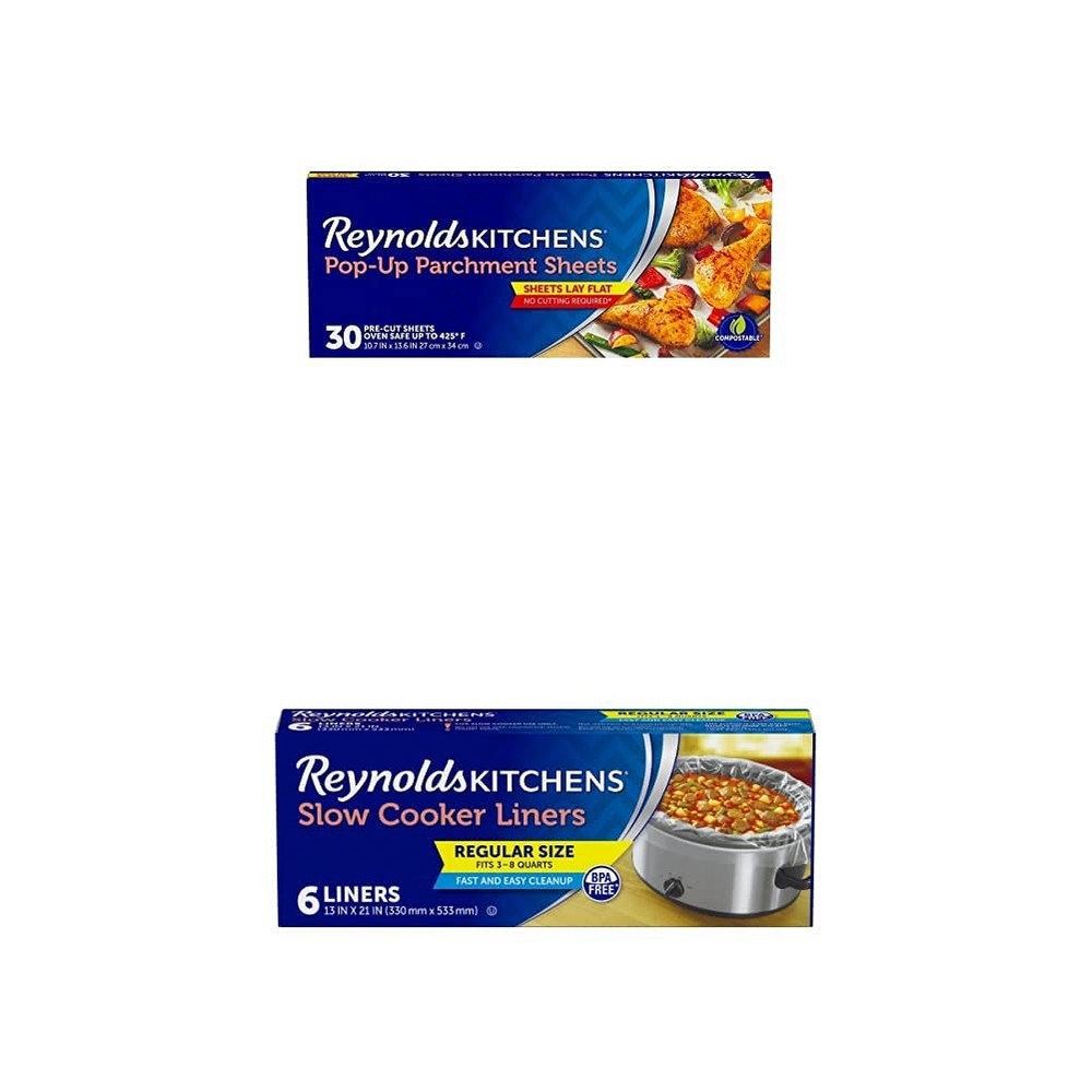Reynolds Bundle | Kitchens Slow Cooker 6 Count + 30 Parchment Sheets