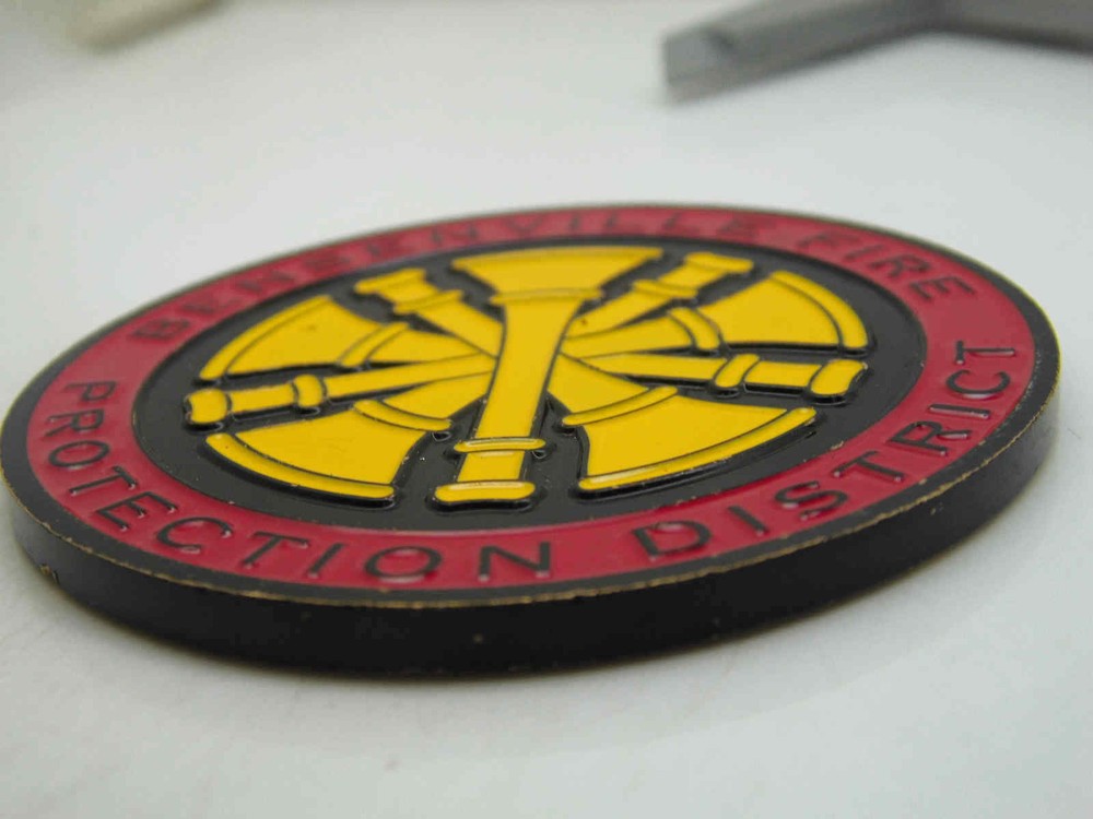 MICHAEL SPAIN FIRE CHIEF CHALLENGE COIN