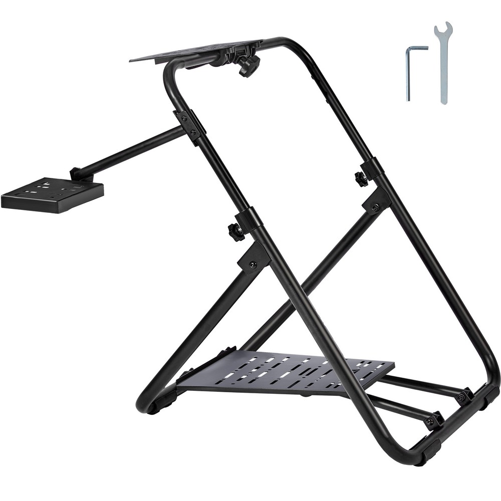 VEVOR Foldable Racing Steering Wheel Stand Height Adjustable Logitech Portable