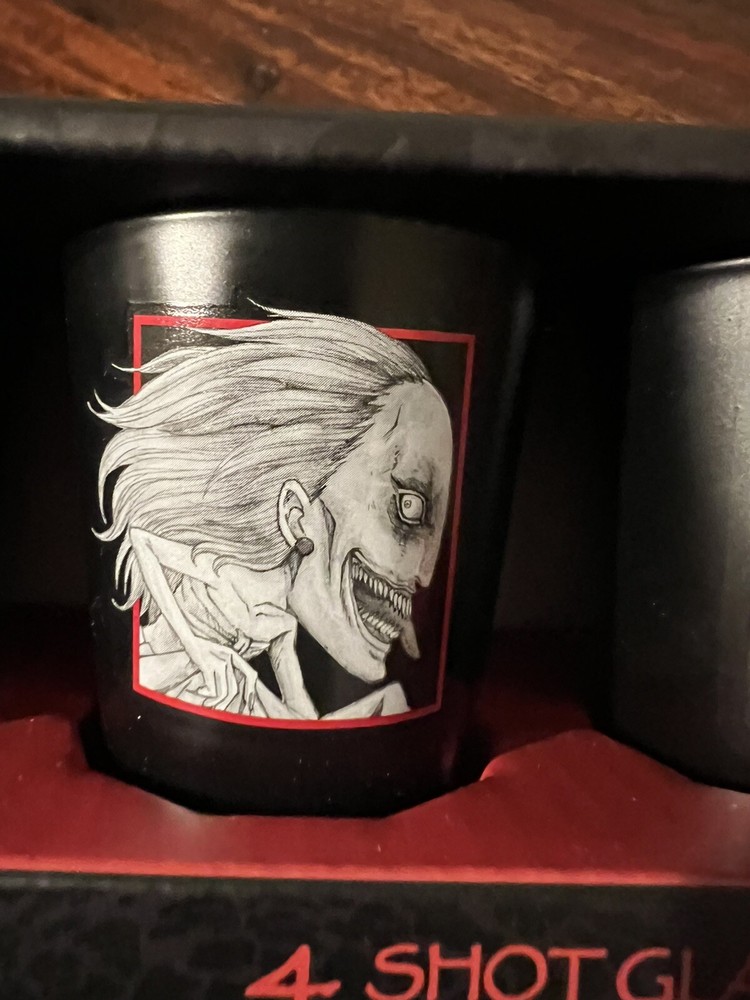 Junji Ito Collection 4 Shot Glasses/Shooters