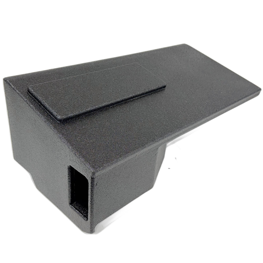 Sub Woofer Box Chevy Silverado 07-18 Ext Cab 2X8 Woofer Front Fire Ported