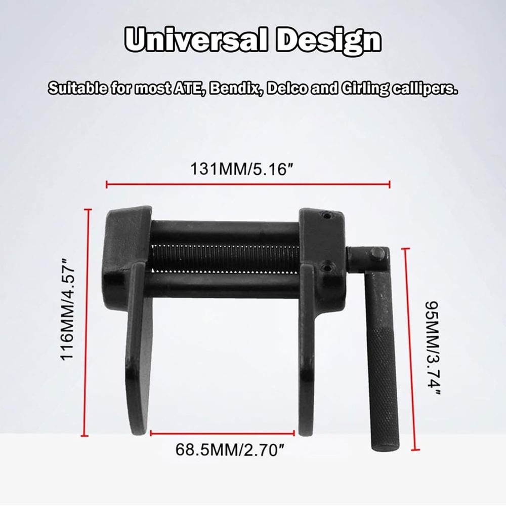 Heavy Duty Brake Caliper Press Tool Disc Brake Pad Spreader Piston Compressor...