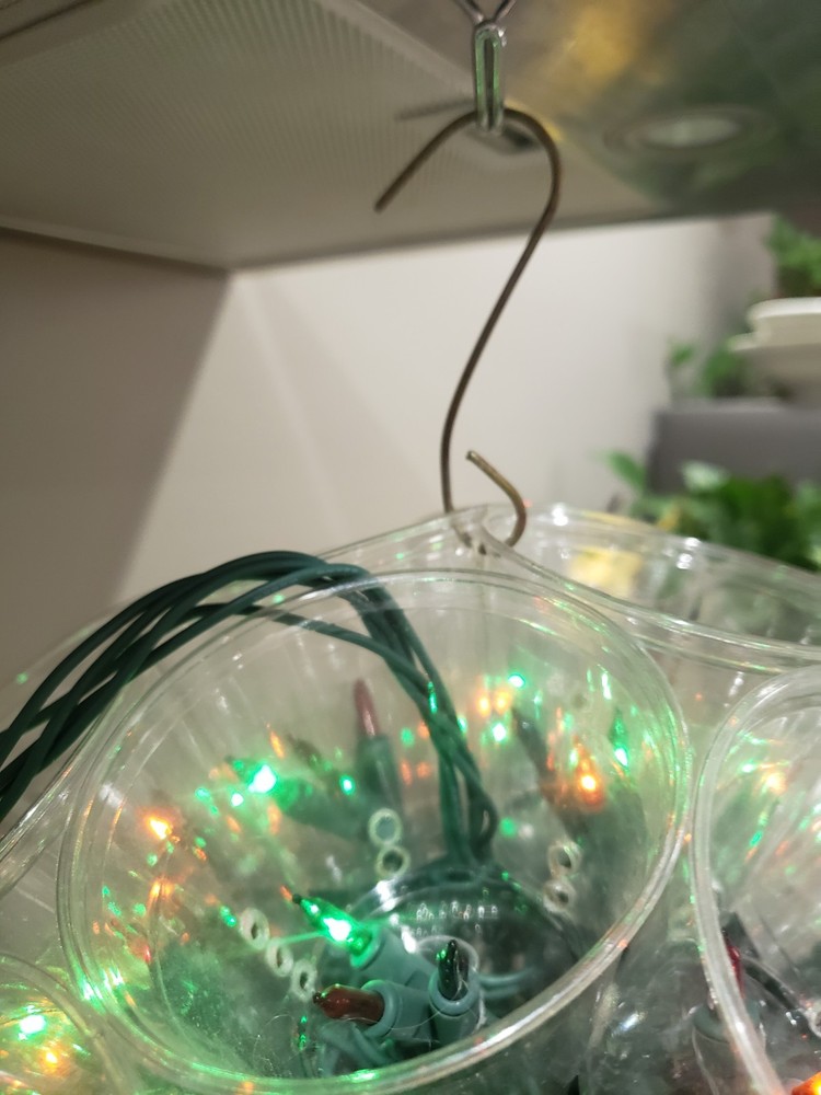 Vtg Christmas Lighted Disco Ball Mid Century Atomic 8 Light Movement Settings!🎄