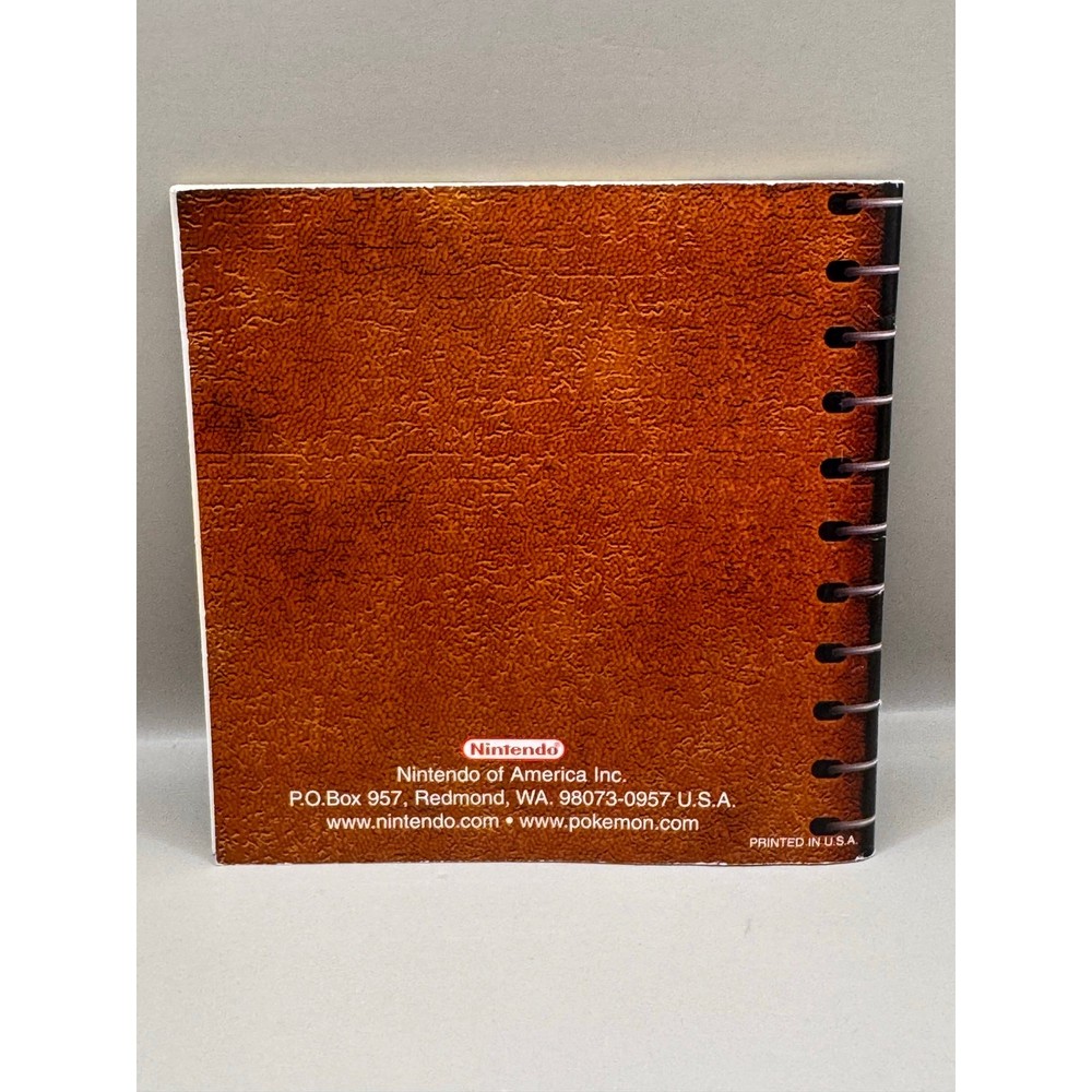 Pokemon Red Manual for Nintendo Gameboy