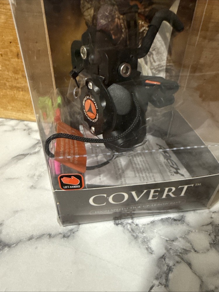 LH Covert High-Speed Click-Up Compound Bow Arrow Rest Black