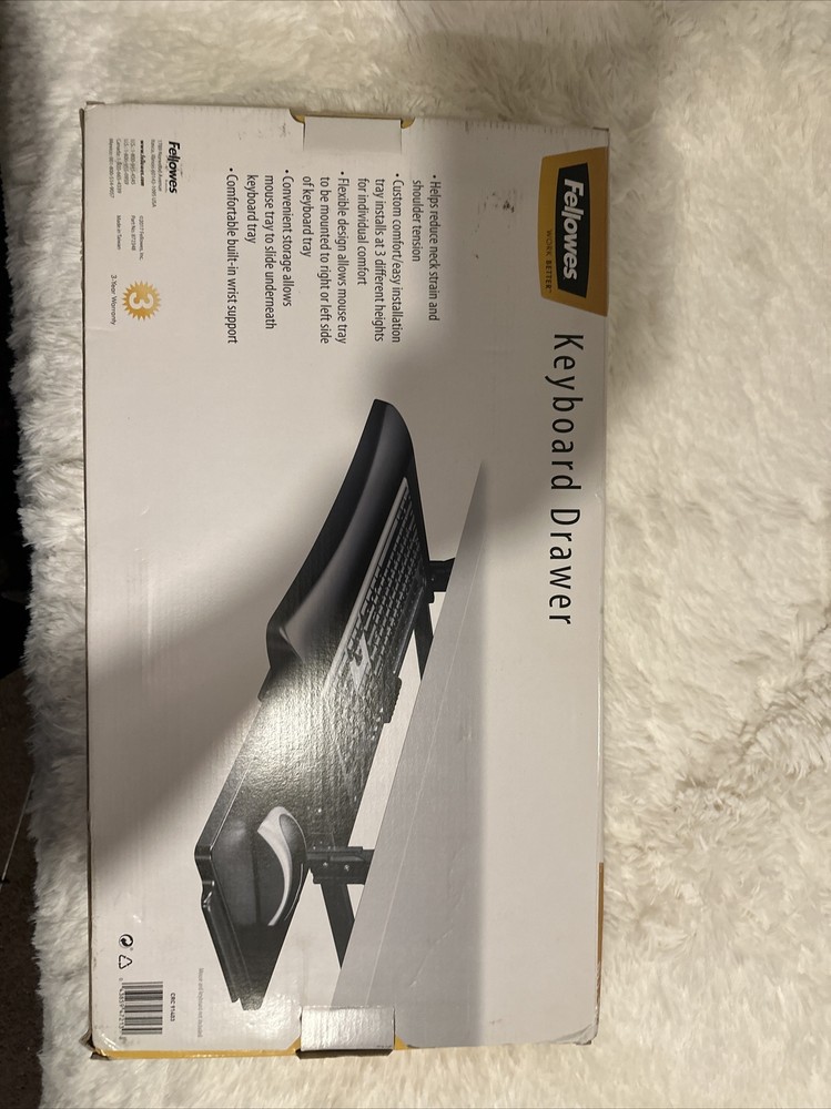 Fellowes Office Suites Underdesk Keyboard Drawer