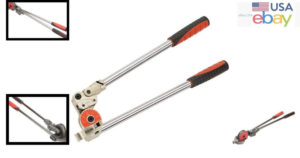 Carbon Steel Pipe Bender with Dual Handles for Enhanced Leverage and Control