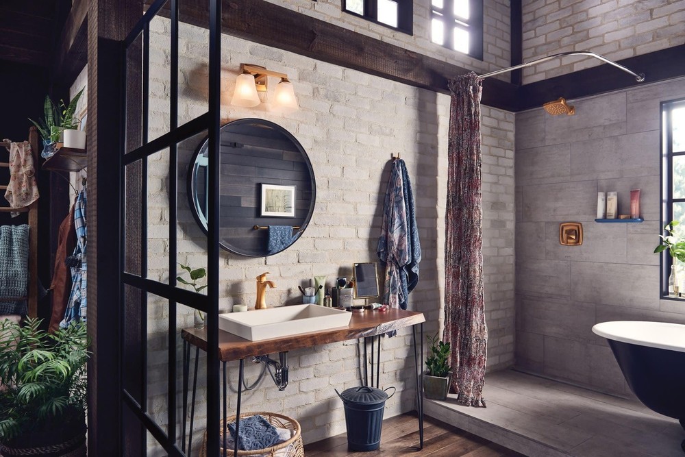 Moen YB5162BG Brushed Gold Two Globe Bath Light