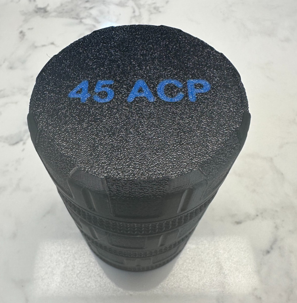 3 Pack of .45ACP Ammo Puck – Compact, Stackable Storage for 16 Rounds