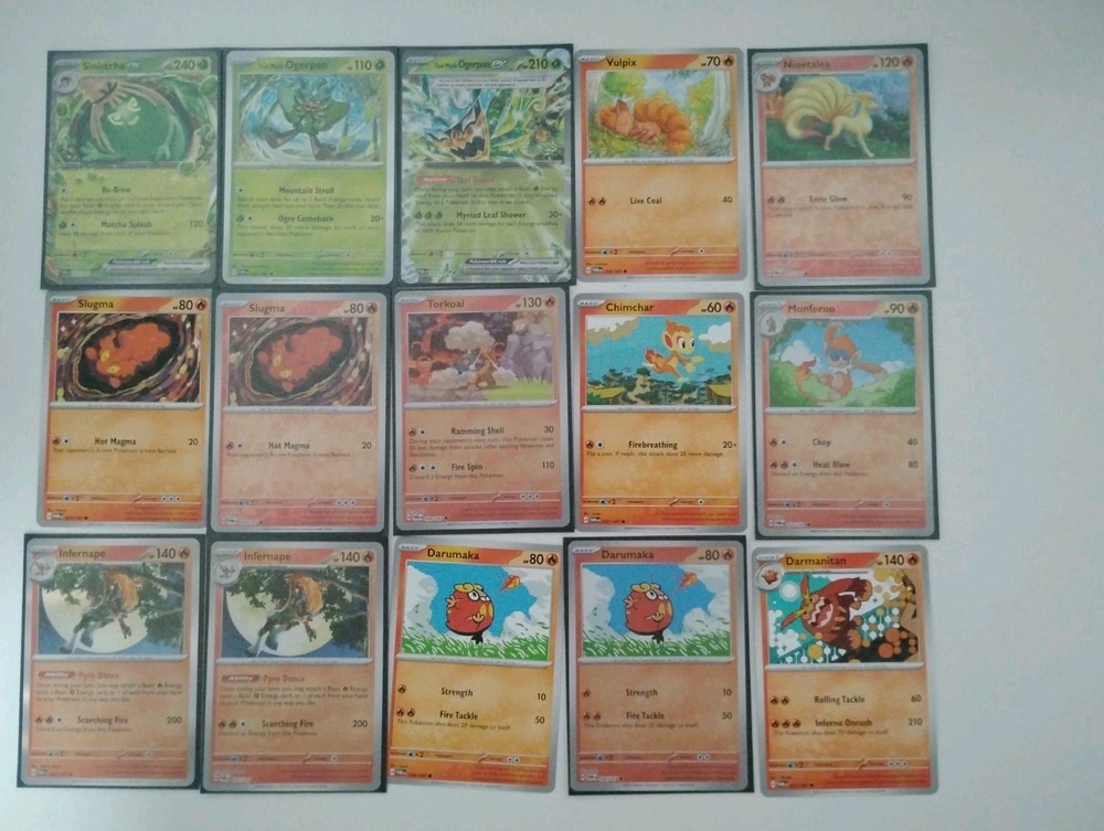 POKÉMON TCG Twilight Masquerade Partial Base Set + Reverse-holos + Ex + 4 FA